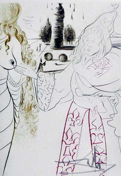 Salvador Dali La Femme Adultere (Field 72-8 F) 1972