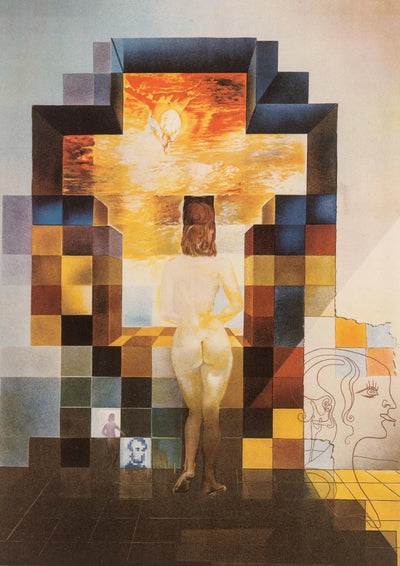 Salvador Dali Lincoln in Dalivision (Field 77-1) 1977