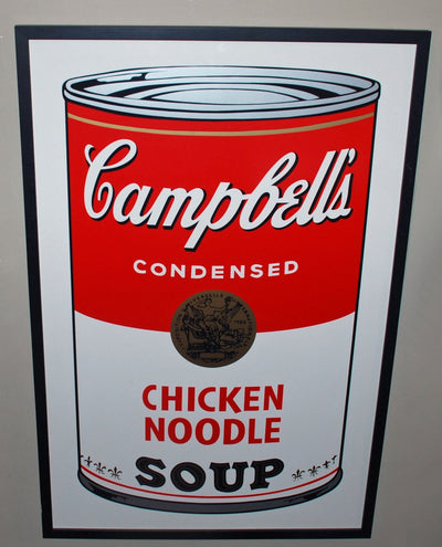 Andy Warhol (after) Chicken Noodle-georgetownframeshoppe