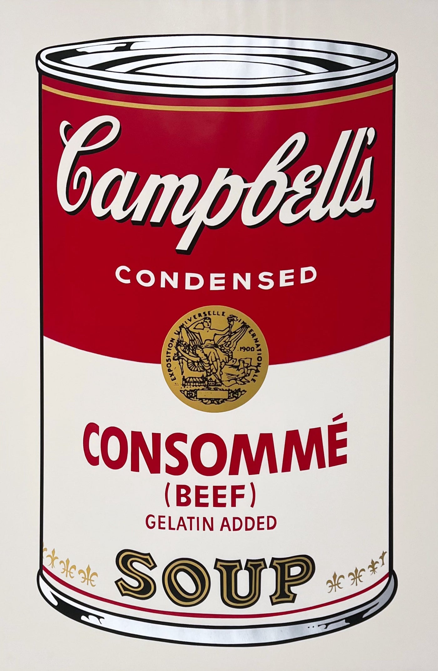 Sunday B. Morning (after Andy Warhol) Consommé (Beef)