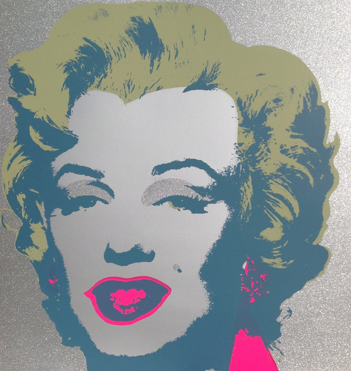 Sunday B. Morning (after Andy Warhol) Diamond Dust Marilyn Monroe