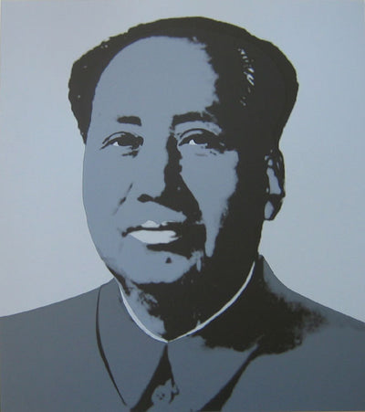 Andy Warhol (after) Mao (Grey)-georgetownframeshoppe