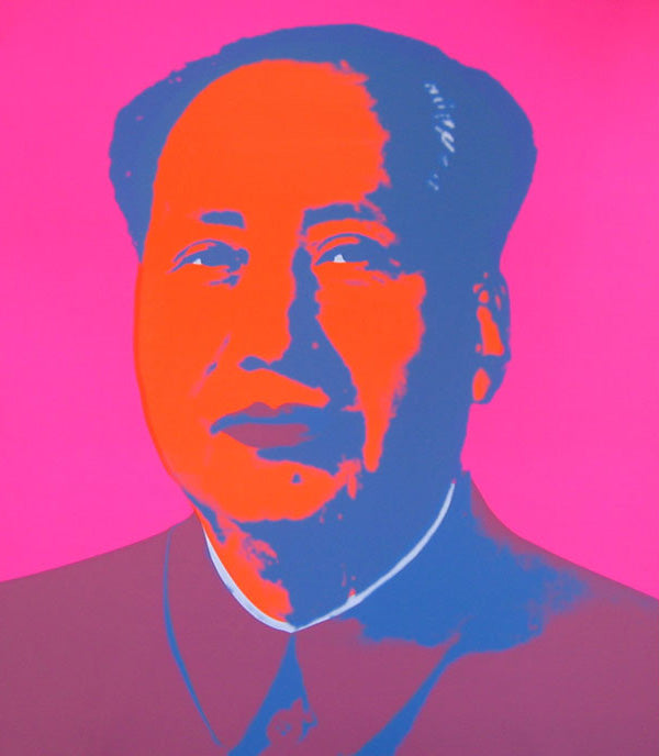 Andy Warhol (after) Mao (Hot Pink)-georgetownframeshoppe