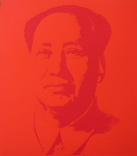 Andy Warhol (after) Mao (Red)-georgetownframeshoppe