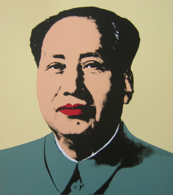 Andy Warhol (after) Mao (Yellow)-georgetownframeshoppe