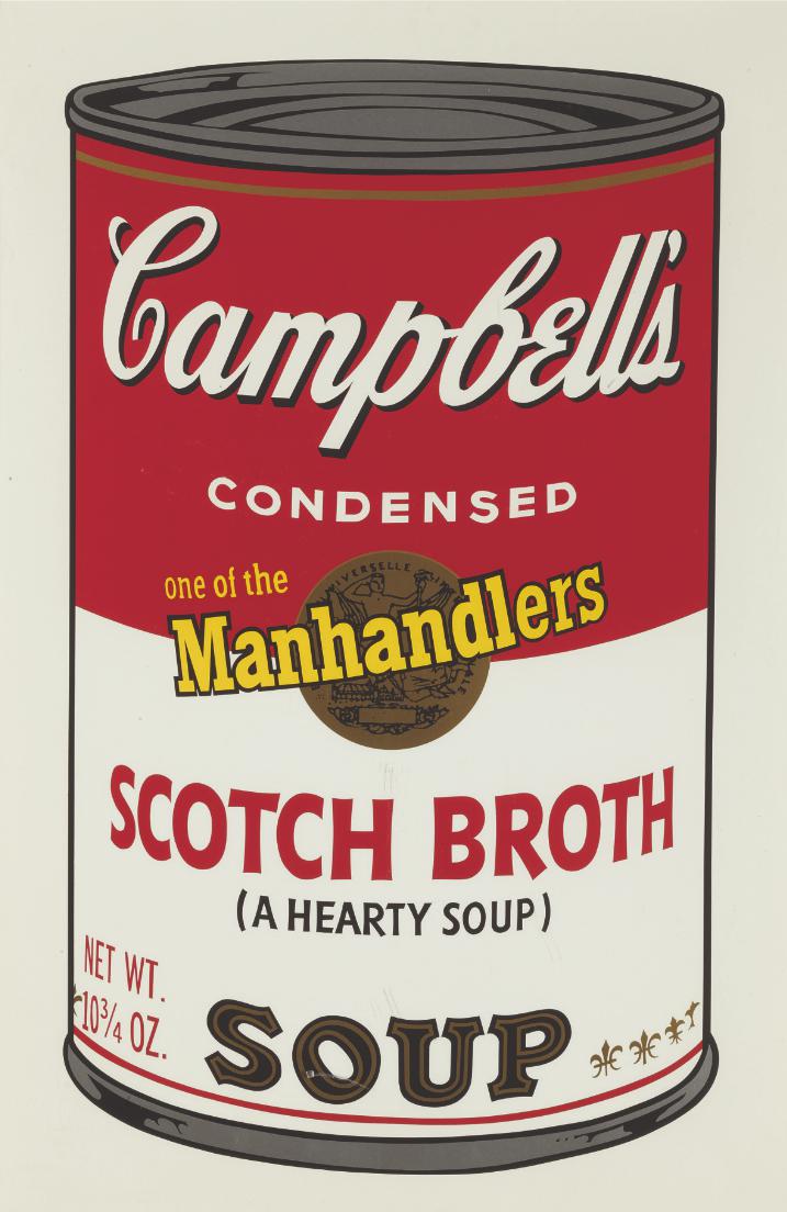 Sunday B. Morning (after Andy Warhol) Scotch Broth