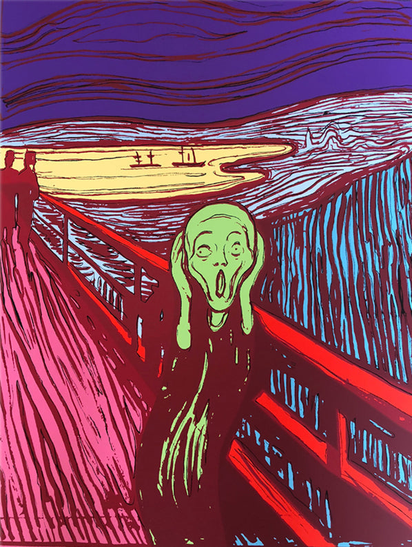 Andy Warhol (after) The Scream (Green)