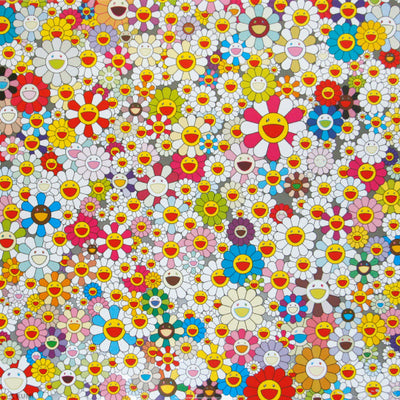 Takashi Murakami Field of Smiling Flowers 2010