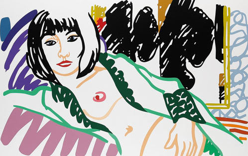 Tom Wesselmann Monica In Robe With Motherwell 1994