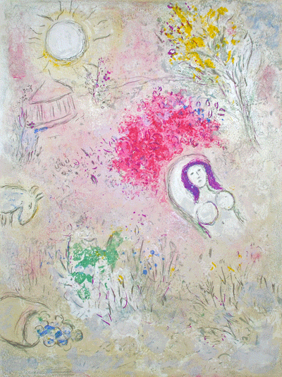 Marc Chagall Chloe, from Daphnis and Chloe