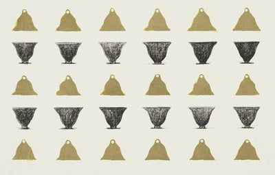 Donald Sultan Cups and Bells 1999